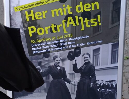 KI-Ausstellung “Her mit den Portr(AI)ts” der Universität Bonn
